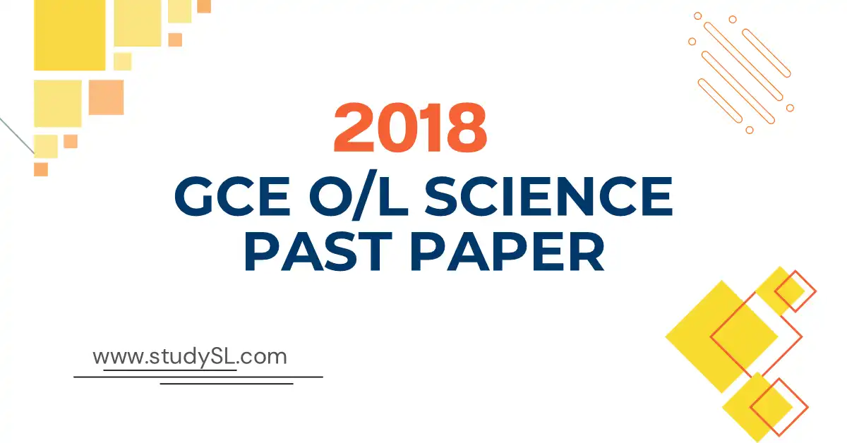 past paper o/l