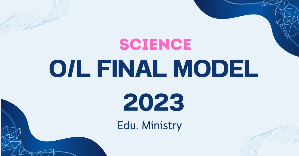 Grade 11 Science Final Model 2023